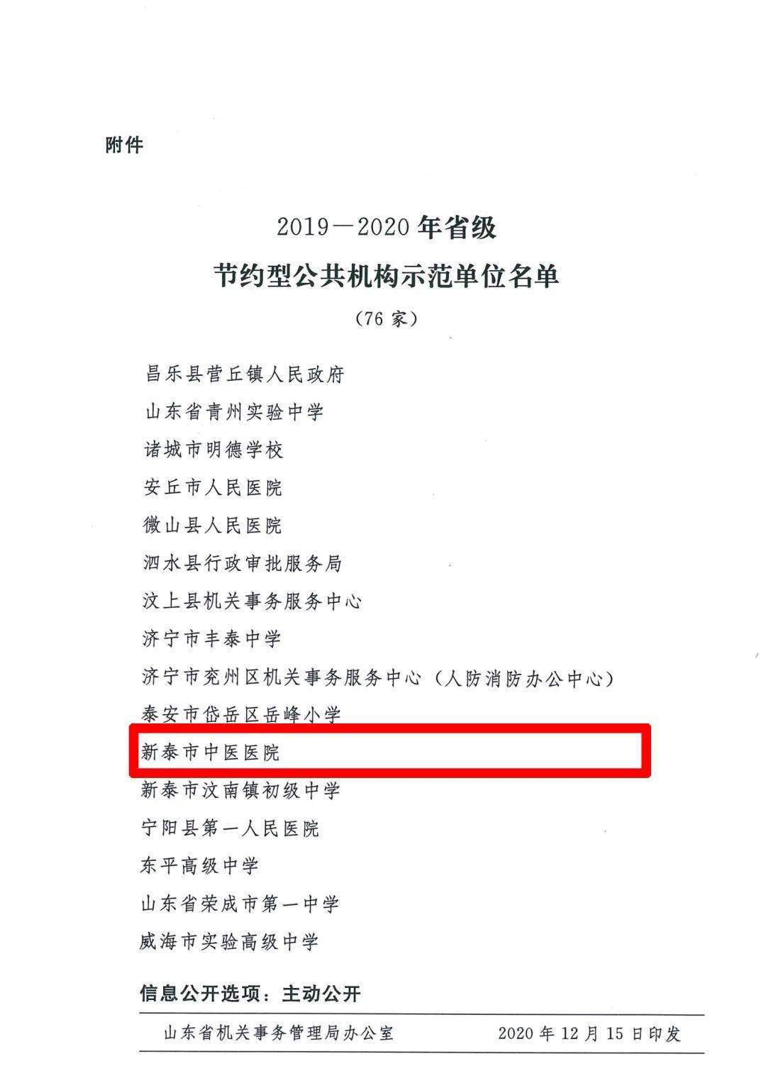 ‘太阳成集团tyc7111cc’
新泰市中医医院获评省级节约型公共机构示范单元(图3) ‘太阳成集团tyc7111cc’
新泰市中医医院获评省级节约型公共机构示范单元(图3)